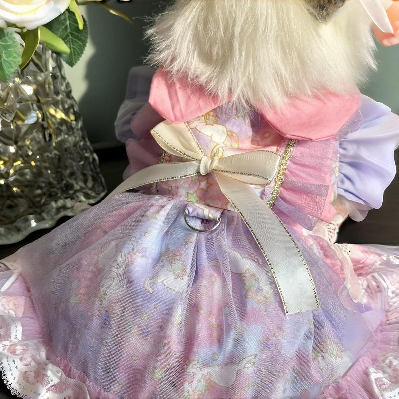 Pet Cat Dog Dress with spring summer,Elegant Dresses For Small Dogs,Puppy Outfits Partywear,Pet Halloween Christmas costumes
