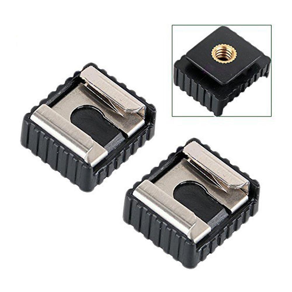 Studio Speedight Tripod 1/4" Screw Flash Hot Shoe Mount Adapter Hot Shoe Adapter Hot Shoe Bracket