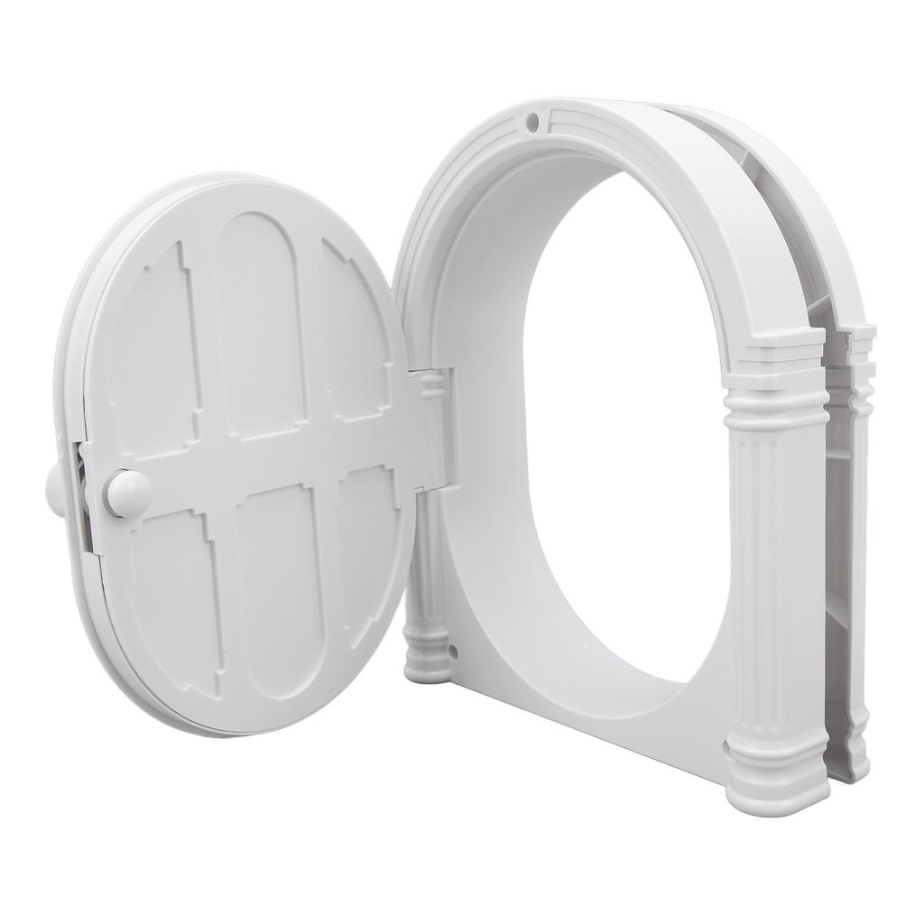 Дверь для кошки, двухсторонняя, запираемая, устойчивая к погодным условиям, бесшумная, для домашних животных, собак, для окон, стен, интерьера, экстерьера