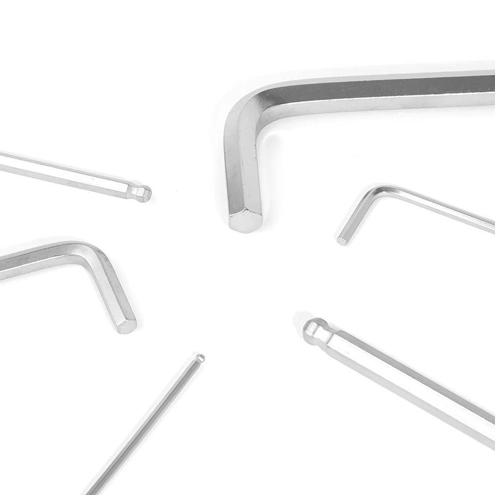 1Pcs CR-V Steel Extended Hex Allen Key Set Metric Hexagon Wrench for Repair and Maintenance