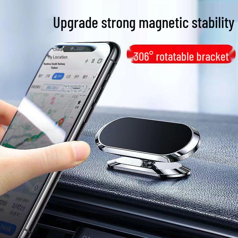 2025 New Alloy Magnetic Dashboard Phone Holder