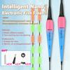 2/4pcs Intelligent Nano Electronic Fish Float Highly Sensitive Water Shadowless Night Light Float LED Color Changing Automatic Night Electronic Float