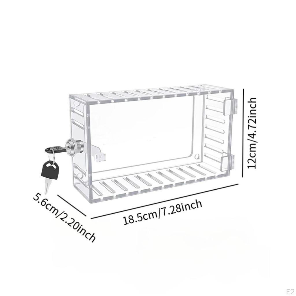 Ящик для термостата, защитный кожух, запираемая универсальная крышка панели управления кондиционером
