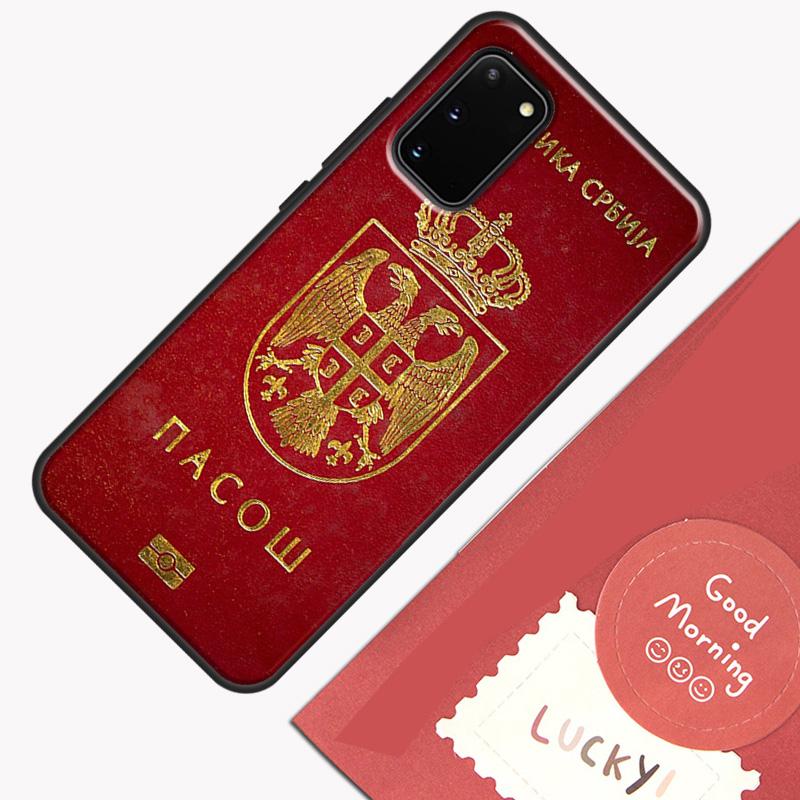 Флаг Сербии Сербский чехол для телефона для Samsung Galaxy S23 S26 Ultra S20 S21 S22 S24 S25 Plus S10 S25 FE Защитный корпус