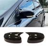 Для Ford Focus MK3 2011-2018 Batman Bat Зеркальная крышка правая левая 2 шт. автомобильный зеркальный аксессуар фортепиано черный