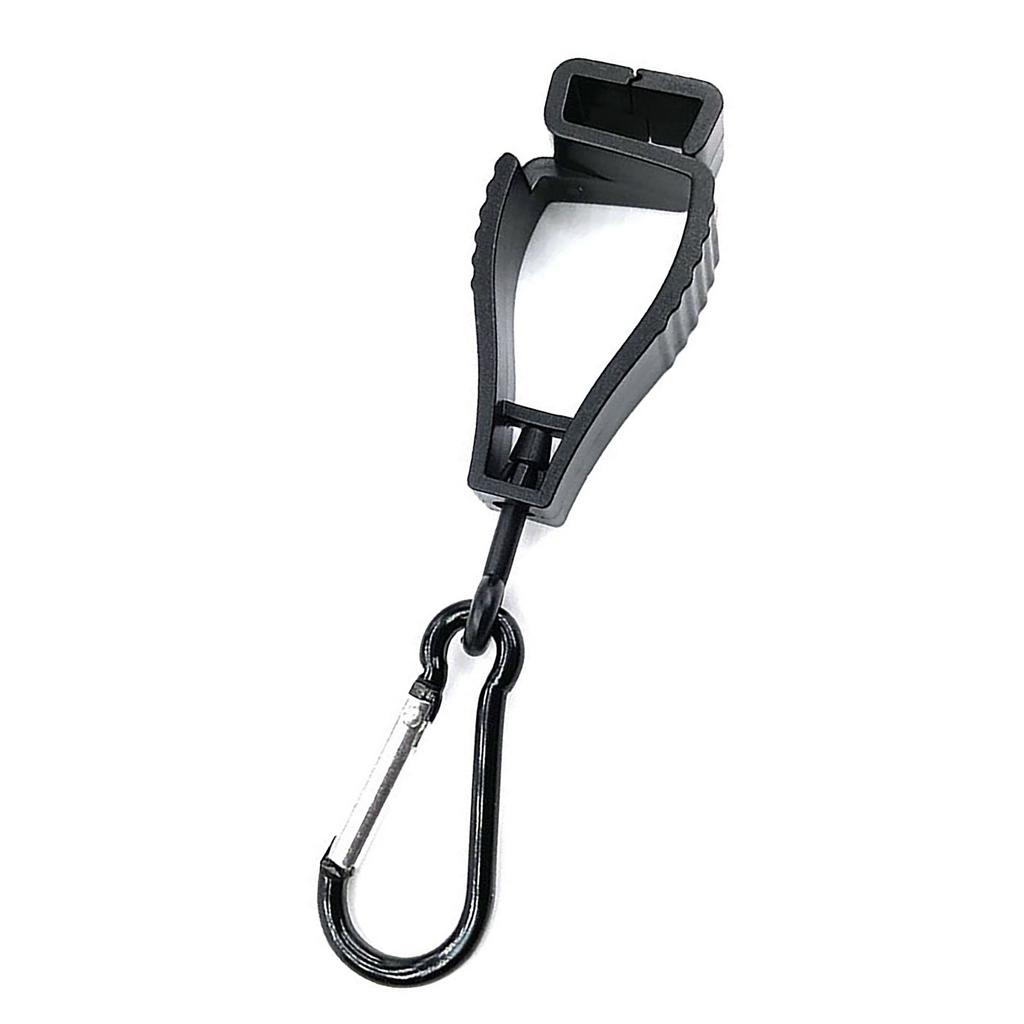 10 шт. держателей для рабочих перчаток, черные, пластиковые, легкоочищаемые, портативные, многоразовые, компактные, зажимы для захвата перчаток