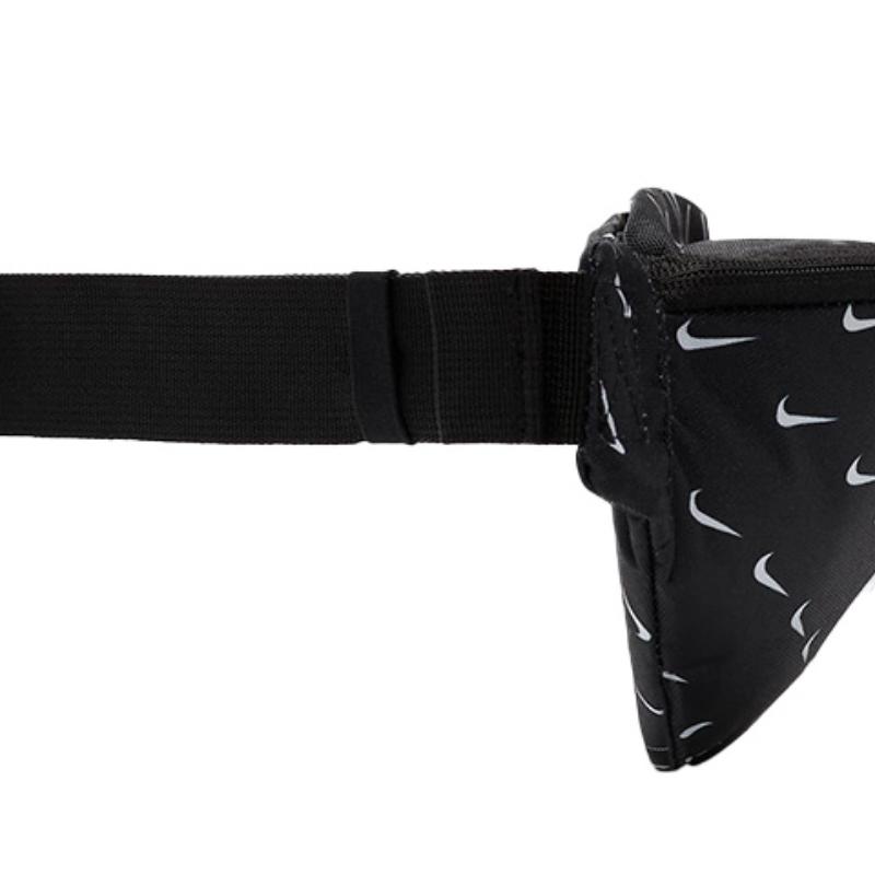 Nike Полиэстеровая наплечная сумка, сумка через плечо, поясная сумка, обычная, унисекс, черная, повседневная DM2161-010
