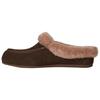 UGG Ansley Модные слипоны Резиновая подошва Износостойкие Закрытый носок Тапочки Женские тапочки Коричневый 1171391-DDC