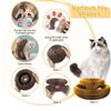 Игрушка для кошек Магическая доска-когтеточка для кошек с шариком Кошачья точилка для когтей Кошачий игровой комплекс для котят Круглая гофрированная когтеточка для кошек 5