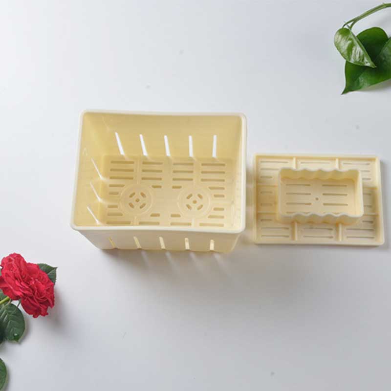 Самодельный пресс для тофу, кухонные принадлежности для самостоятельной готовки, коробка для пресса для тофу, 1 комплект, пластиковая коробка для форм