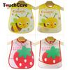 Baby Bibs EVA Waterproof Lunch Cartoon Pattern Bibs Burp Cloths For Children Self Feeding Care