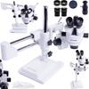 Techrebal 10Hw Trinocular Stereo Microscope - White Szm7045T-Stl2
