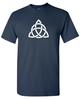Triquetra Celtic Knot T-Shirt Norse Odin Viking Zoso Valhalla Loki Asgard
