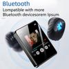 Bluetooth MP4 Player Touch Screen Walkman Music Player Reading eBooks Built-in Speaker with eBook/FM Radio/recording/support Blu