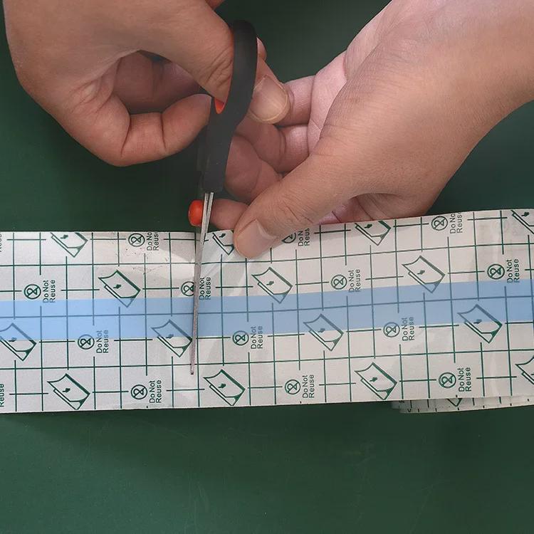 Прозрачная водонепроницаемая полиуретановая пленочная лента для ванны - дышащие наклейки для пупка и нетканые наклейки