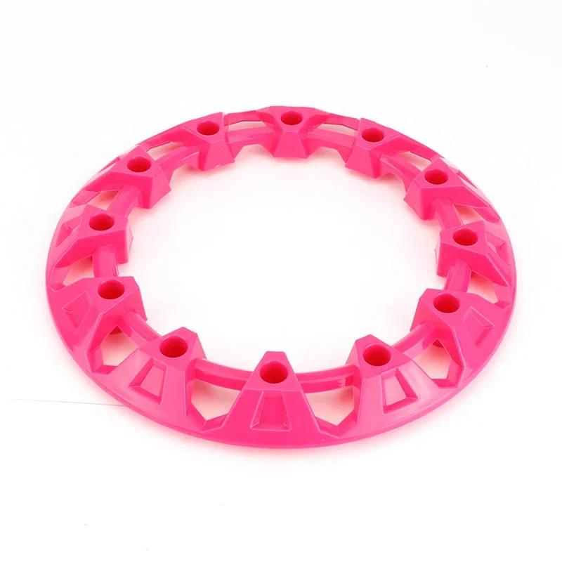4pcs 6 Inch ATV Wheel Trim Hub Protection Decor Rim Cap Universal for All Terrain Vehicle Wheel 6 Inch ATV Wheels Plastic Cover