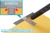 Wave Hobby Tool Series HG Stainless Steel Short Set of Plastic Model T-Ruler, Type, 2, 90°, Tool, HT-432
