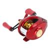 Baitcasting Wheel Smoothly Casting Retrieving Metal Fishing Reel for Sea Lake River Left Hand