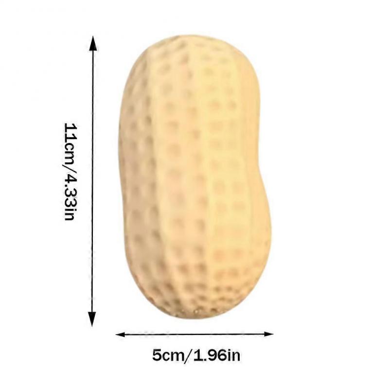 Большие мягкие восковые игрушки-антистресс в виде арахиса для разминания