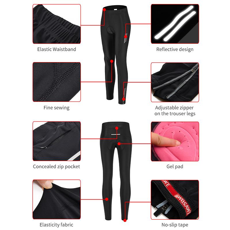 Велосипедные комплекты WOSAWE женские MTB велосипед ветрозащитная велосипедная куртка длинные брюки с гелевой подкладкой