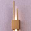Nordic Creative Simple Retro Gold Strip Wall Lamp  Suitable for Bedside/Entrance/Stairs  Gold