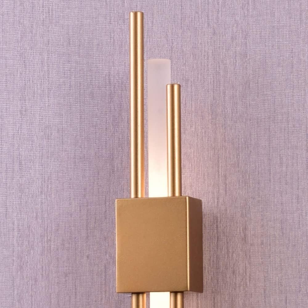 Nordic Creative Simple Retro Gold Strip Wall Lamp Suitable for Bedside/Entrance/Stairs Gold