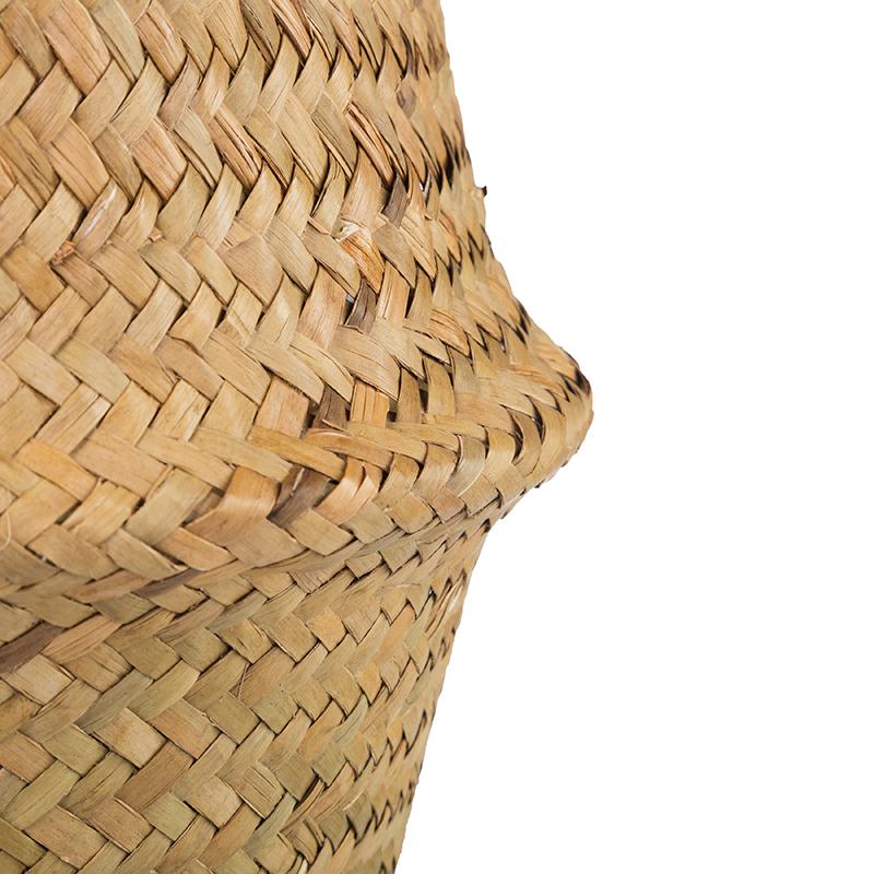 WCIC Новая домашняя подвесная цветочная корзина из морских водорослей с вешалкой, веревка, домашний декор