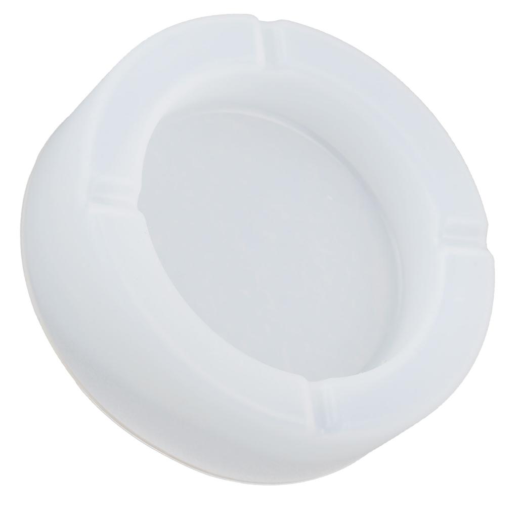 1 Set Ashtray Mold DIY Crystal Epoxy Mould Mirror Surface Silicone Storage Box Round Base L