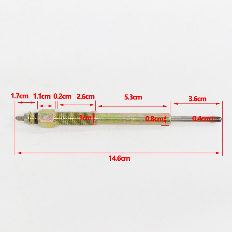 Jiangling Baodian 4D30 Евро 4 Свечи зажигания и накаливания для Kaiyun N800