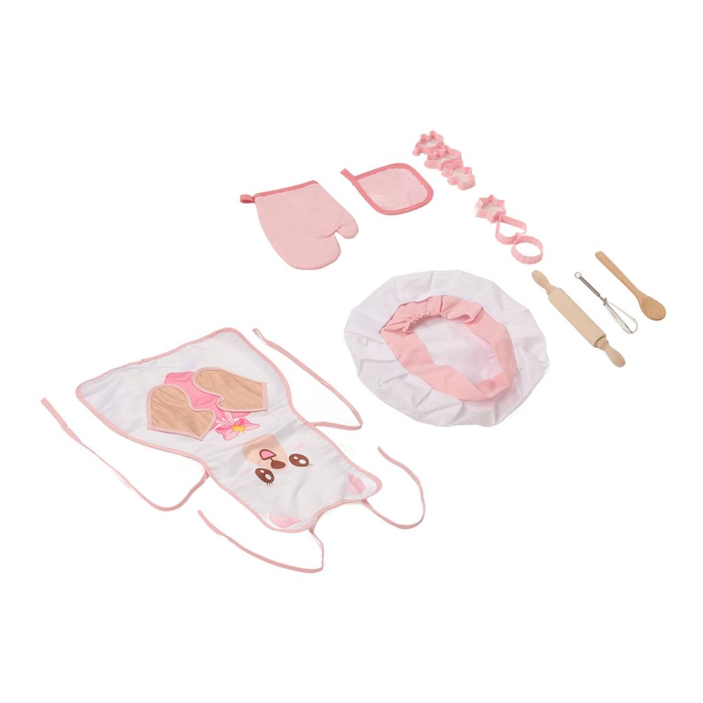 Детский набор шеф-повара, удобные легкие обучающие кухонные игрушки для детей