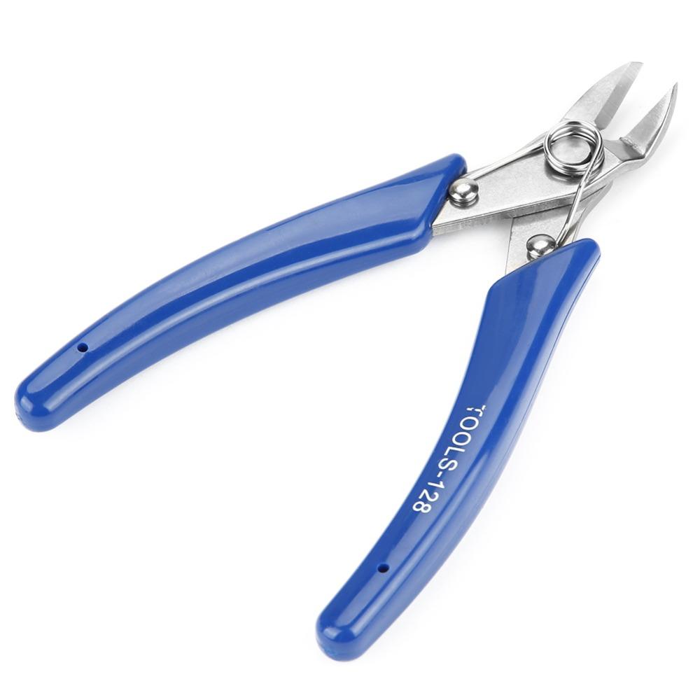 Side Cutting Diagonal Cutting Nippers Stainless Steel Side Cable Cutters Flush Cutter Repair Tools