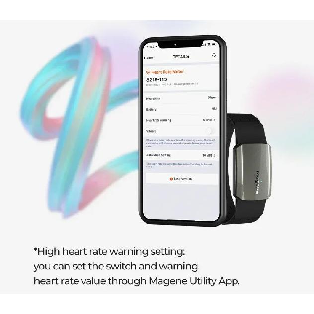Magene H803 Heart Rate Monitor Arm Wrist Band Sensor Dual Mode Bluetooth ANT Heartbeat Tracker Armband Monitor Health Exercise