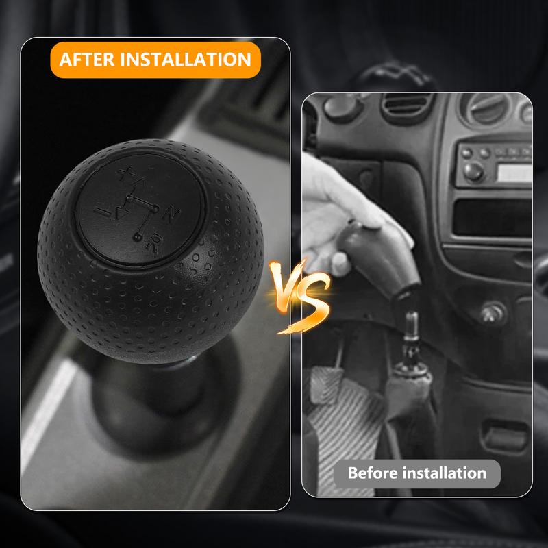 For Smart Fortwo 450 1998 2014 Automatic Gear Shift Knob Shifter AT Stick Lever Hand Ball Black Car Accessories Interior Parts