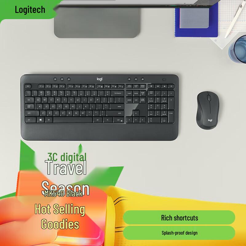 Logitech Беспроводной комплект клавиатуры и мыши MK540