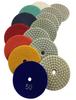 Konfor 8cm Diamond Polishing Pad, Stone Polishing Pad Disc for Marble and Granite, Wet Polishing