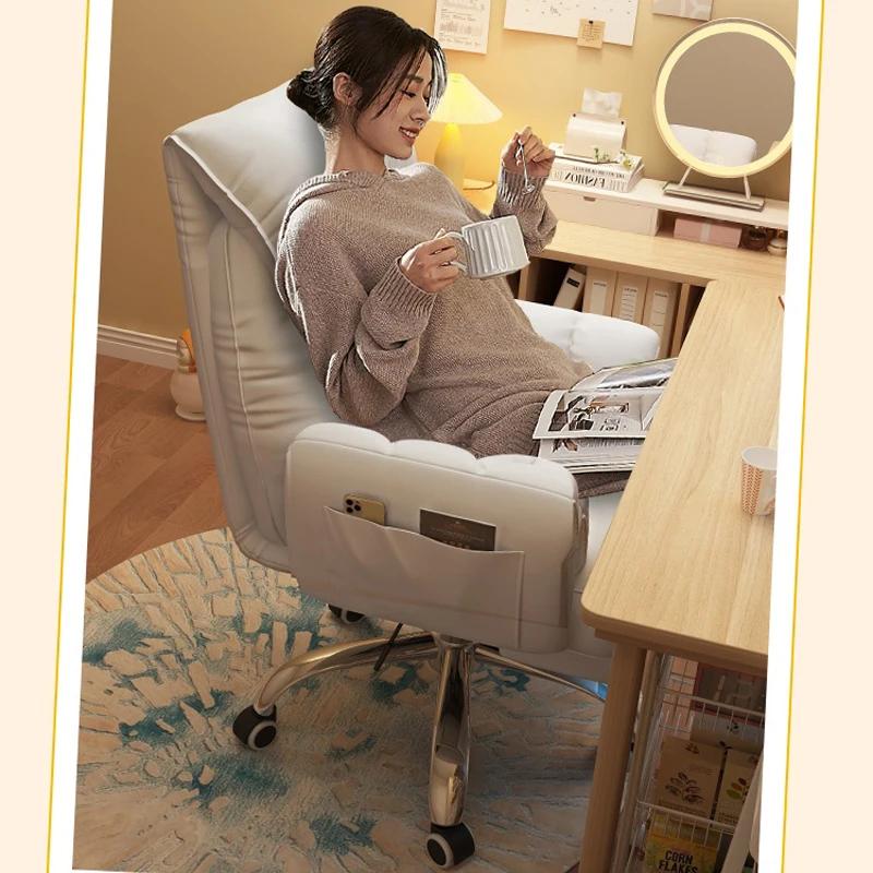 Игровое кресло, мягкое, удобное, эргономичное, офисное кресло, 4D, регулируемый подлокотник, подголовник, кресло-реклайнер для женщин, 160°, кресло Boss