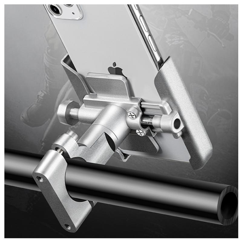 New For KYMCO AK550 AK 550 2017-2024 2025 Motorcycle CNC Accessories Aluminum Handlebar Mobile Phone Holder GPS Stand Bracket