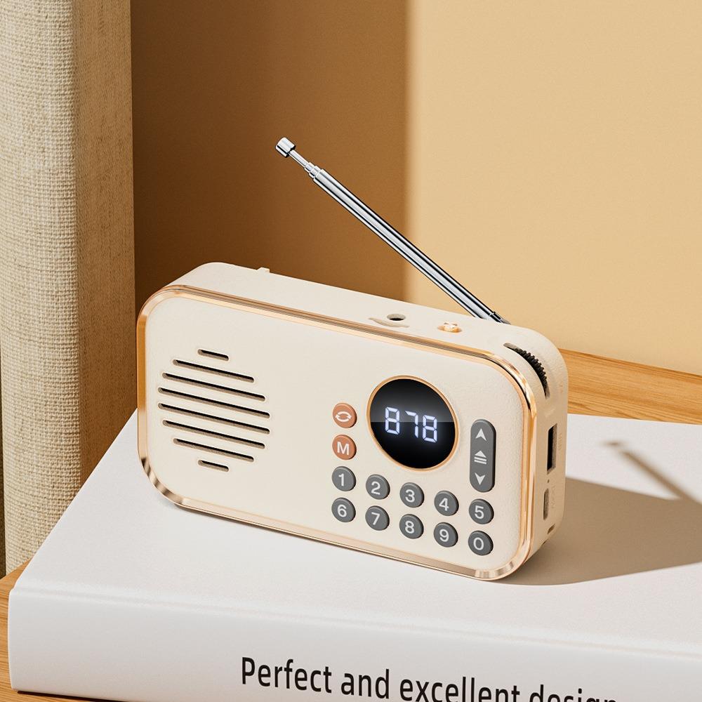 Пожилая Bluetooth-аудиокарта U-диск радио портативная музыкальная трансляция Walkman динамик