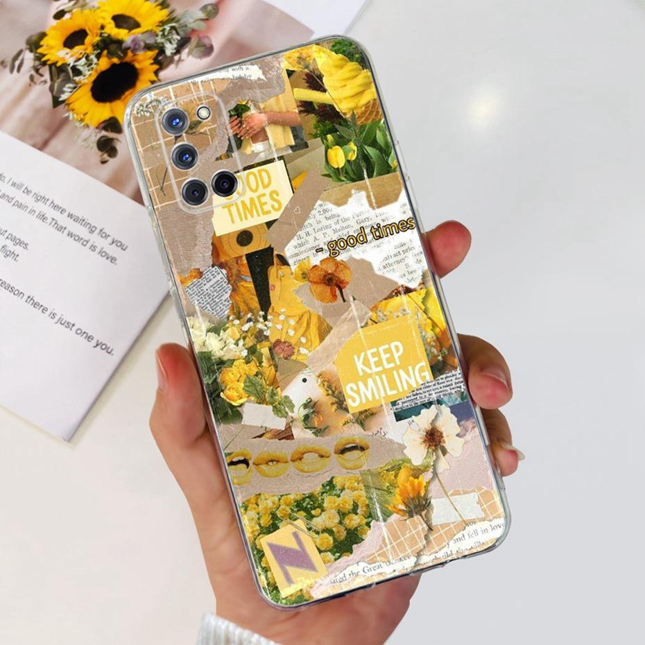 Fashion Pattern Case For OPPO A52 A72 A92 Soft Silicone TPU Back Cover For OPPO A92 4G A72 A52 Phone Cases