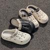 Outdoor Hole Shoes Summer Wear Thick-soled Non-slip Wear-resistant Beach Bag Head Fashion Cool Slippers Men Tide