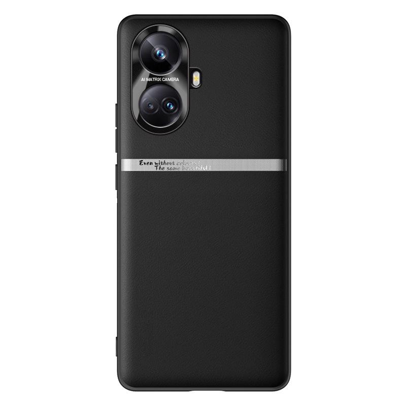 Чехол Realme 10pro+ из жидкой кожи: Прочный, устойчивый к падениям и обрастанию защитный чехол