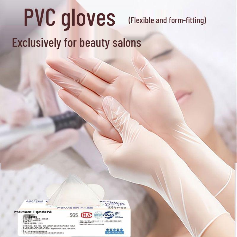 Ультратонкие Прочные Латексные Перчатки для Салона Красоты, Массажа Тела и Стоп