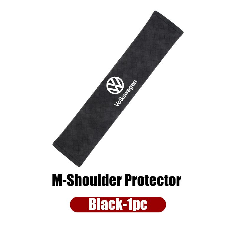 Car Shoulder Pad Safety Belt Protector Cover Strap Mat Accessories For VW Tiguan CC Jetta Polo Golf Passat Scirocco T-ROC Touare zf9