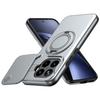 Сдвижная крышка объектива камеры Бронированный чехол для телефона Для Xiaomi17T 17T Pro 5G Металлическое кольцо-подставка ТПУ-рама Пластиковый ударопрочный корпус Fundas