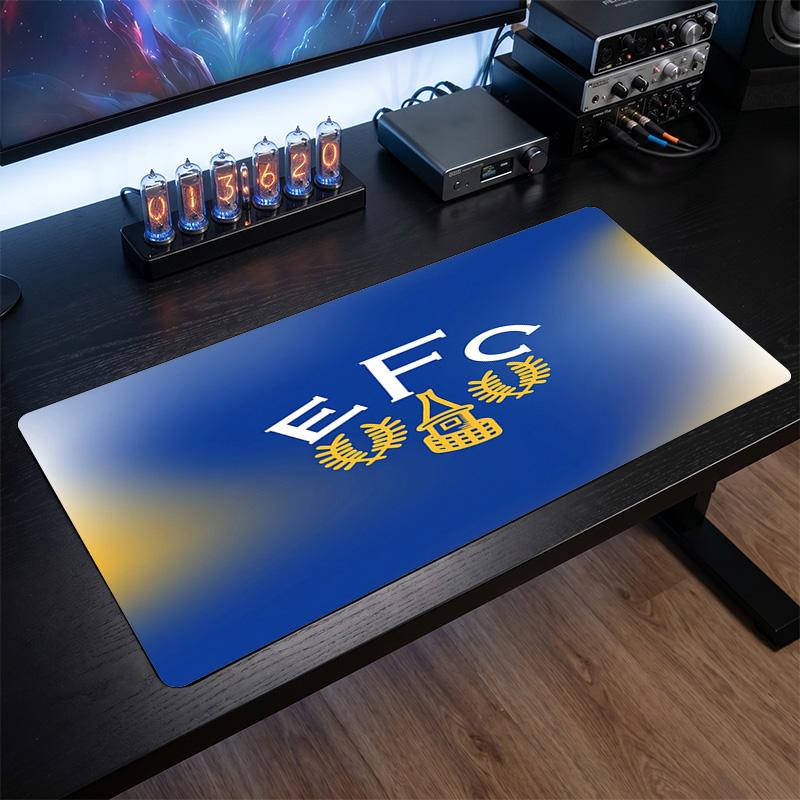 Игровой коврик для мыши Everton Football Print, большой, противоскользящий, расширенный, для офиса, дома