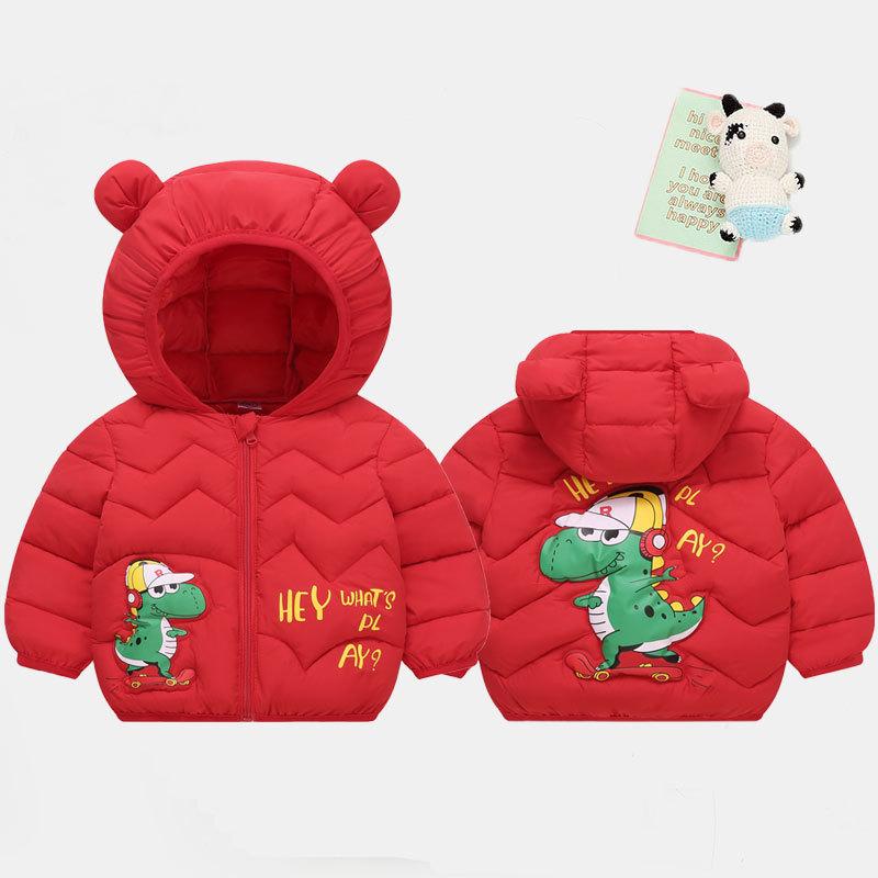 Зимняя Новинка для Девочек Детская Хлопковая Одежда Теплые Пальто