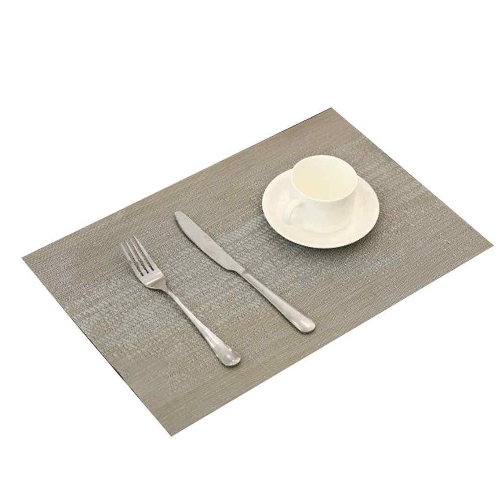 PVC Quick-drying Placemats Insulation Mats Coasters Kitchen/Dining Table