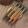 Luxury Quality Wooden Metal Ballpoint Pen  Medium Nib  Use Business Office School Office Stationery