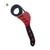 Strap Wrench Bottle Opener Rubber Strap Adjustable Wrench Plumbing Sink Faucet Tool for Oil Filters Shower Heads Plumbers
