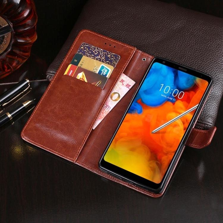 For Infinix Zero Ultra 5G Idewei Crazy Horse Texture Leather Phone Case